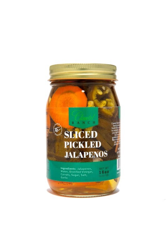 16oz Sliced Pickled Jalapenos