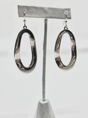 Simon Sebbag Curvy Open Oval Large Earring