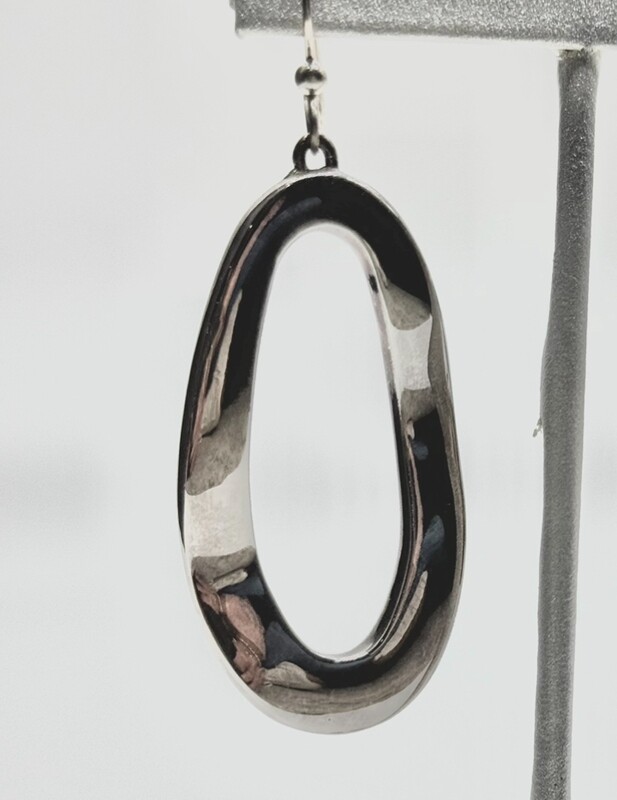 Simon Sebbag Curvy Open Oval Large Earring