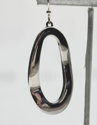 Simon Sebbag Curvy Open Oval Large Earring