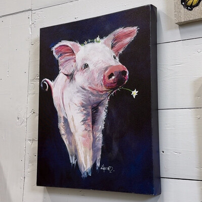 Piggly Giclee Print