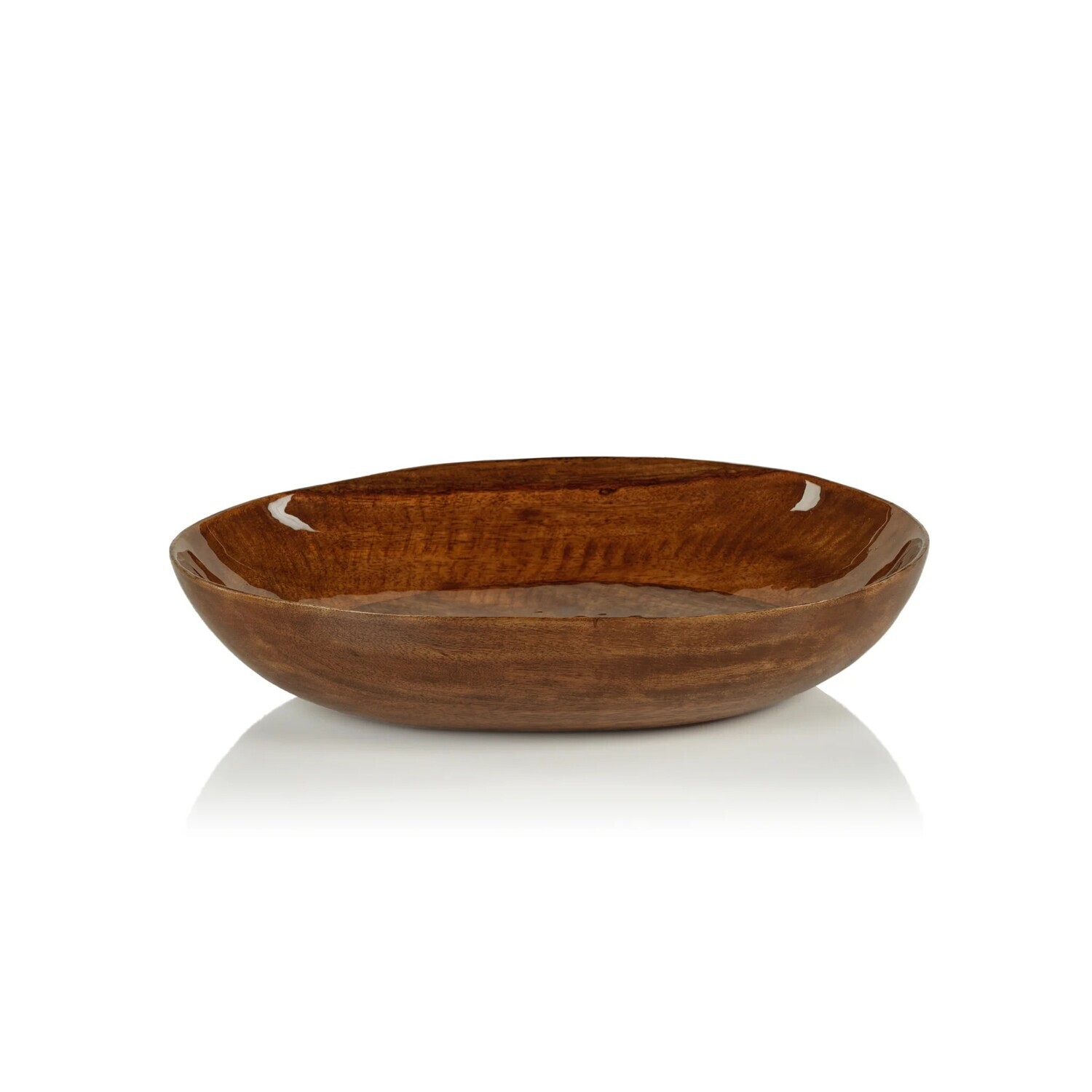 Gabonese Oval Mango Wood Bowls