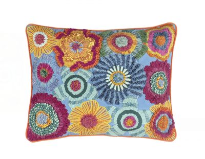 Bramble Embroidered Multi Decorative Pillow