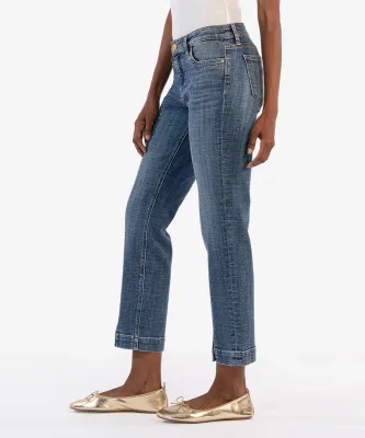 Stevie Mid Rise Ruched Pant