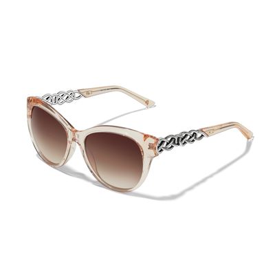 Interlok Braid Sunglasses Rosewater