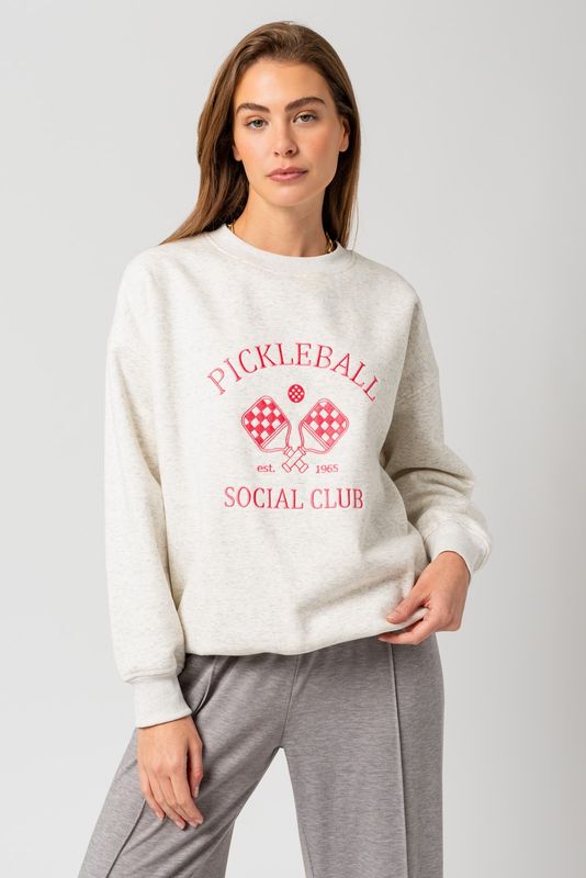 Pickleball Social Club Sweatshirt