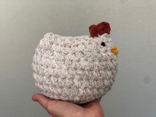 Grey &amp; White Chicken