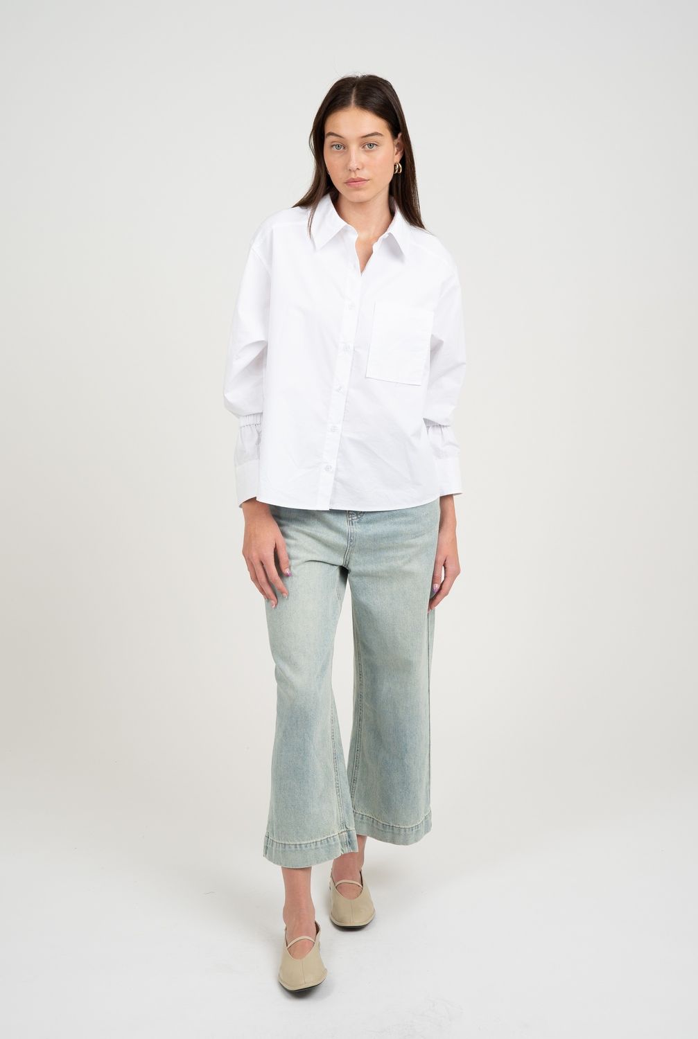 Banded Sleeve Shirt