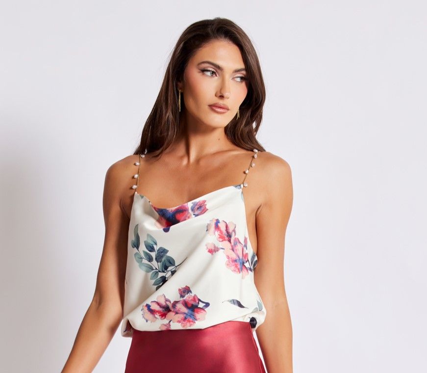 Pearl Detail Cami