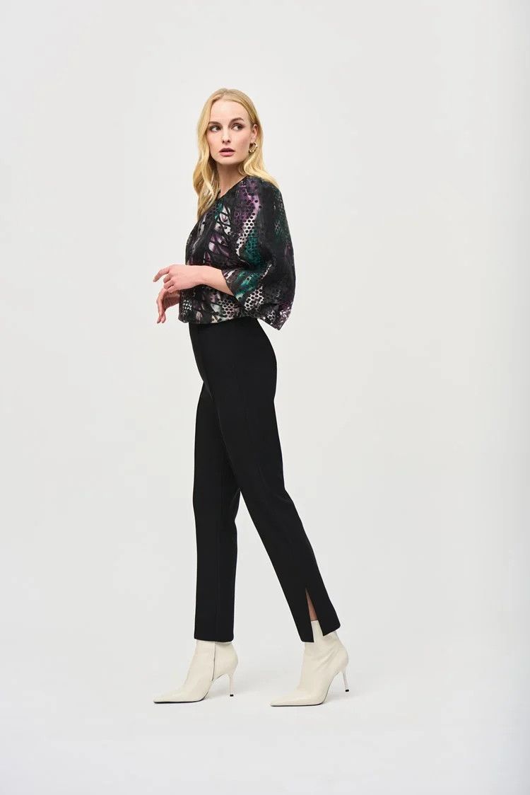 Joseph Ribkoff Silky Knit Pull-On Slim Fit Pants