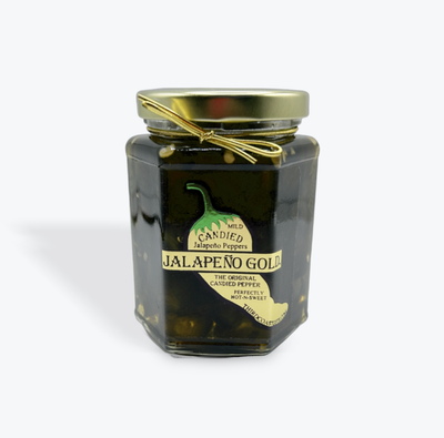 The Original Sweet &amp; Spicy Candied Jalapenos in Gift Jar