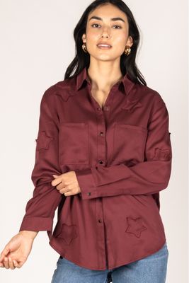 Tencel Star Patch Shirt