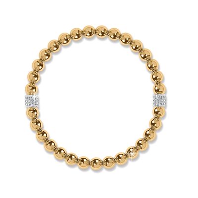 Meridian Petite Stretch Bracelet-Gold