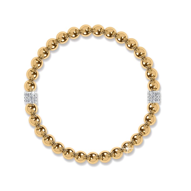 Meridian Petite Stretch Bracelet-Gold