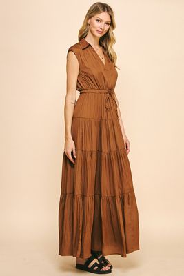 Camel Maxi Dress