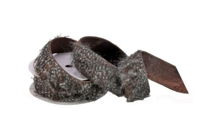 2.5&quot;x10Y Highlands Faux Feather Ribbon