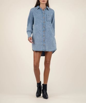 Rooney Denim Shirt Dress