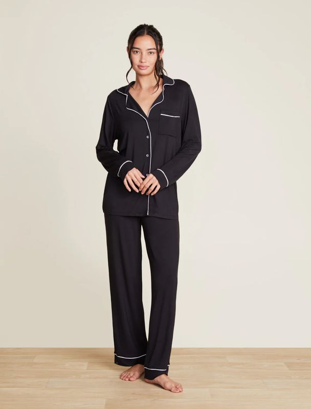 Luxe Milk Jersey® Piped Pajama Set