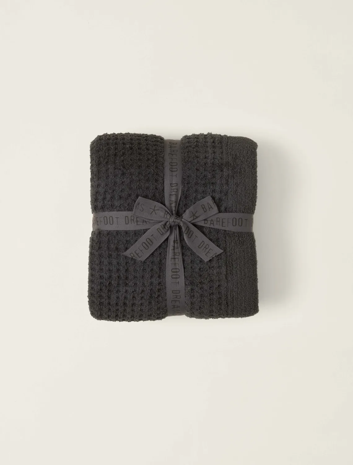 CozyChic® Waffle Throw Carbon