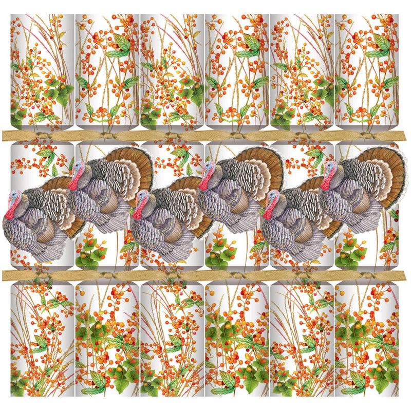 Turkey And Berries Celebration Crackers