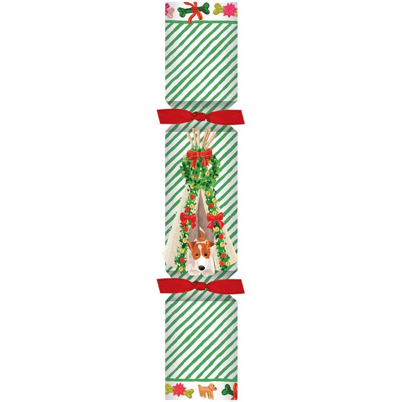 Dog Christmas Teepee Celebration Crackers