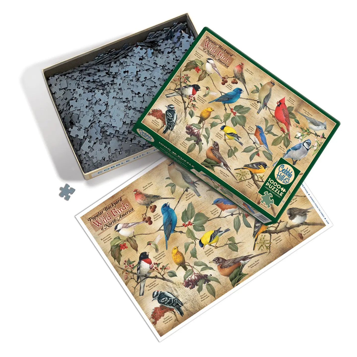 Popular Backyard Wild Birds of North America Puzzle