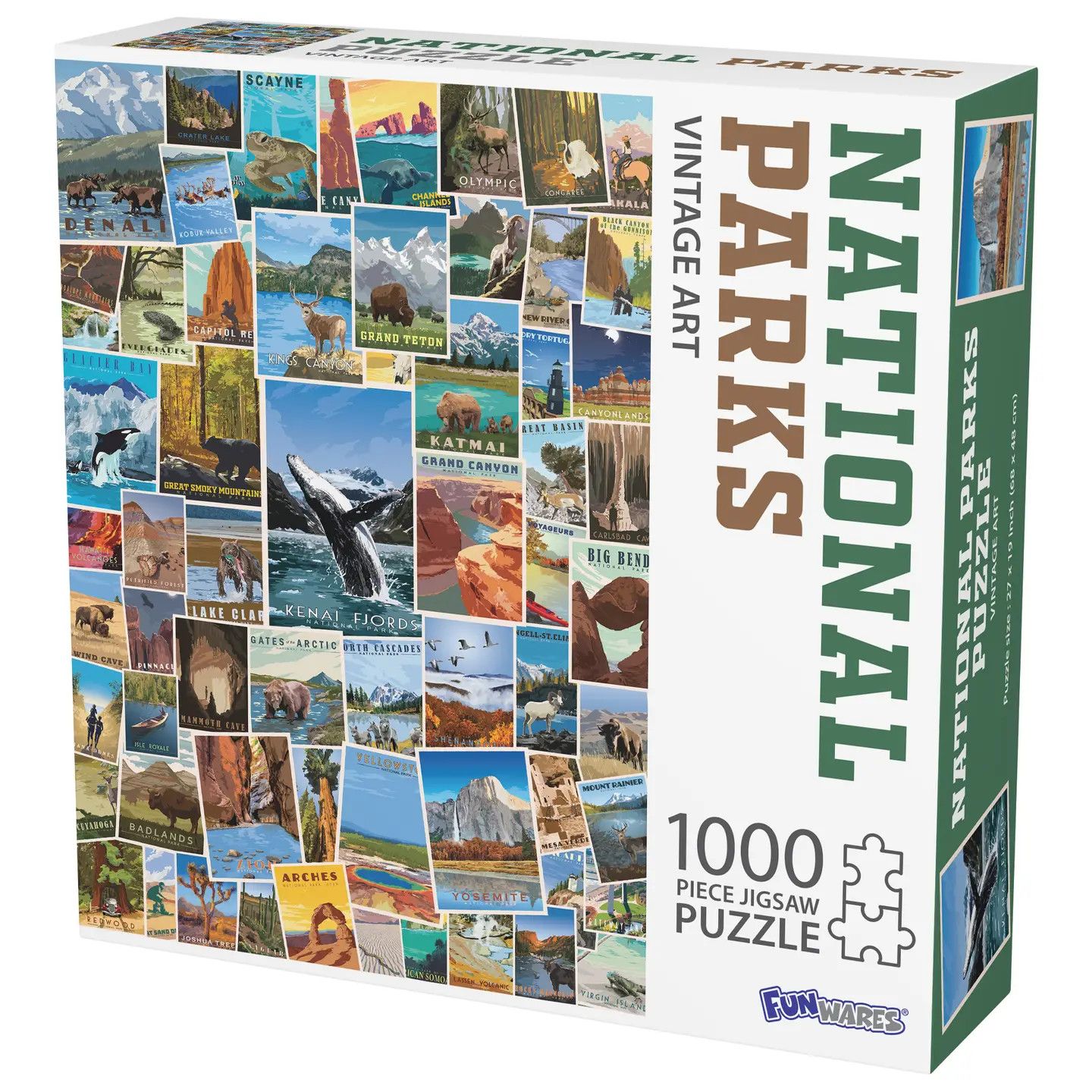National Parks Puzzle For Adults