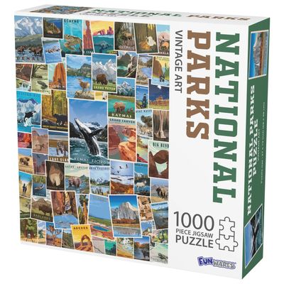 National Parks Puzzle For Adults
