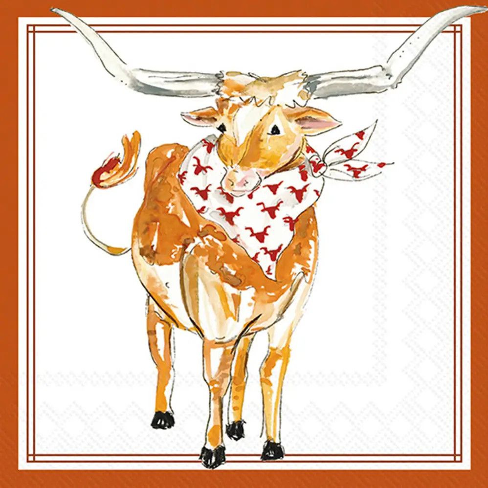 Longhorn Hometown Pride Cocktail Napkins