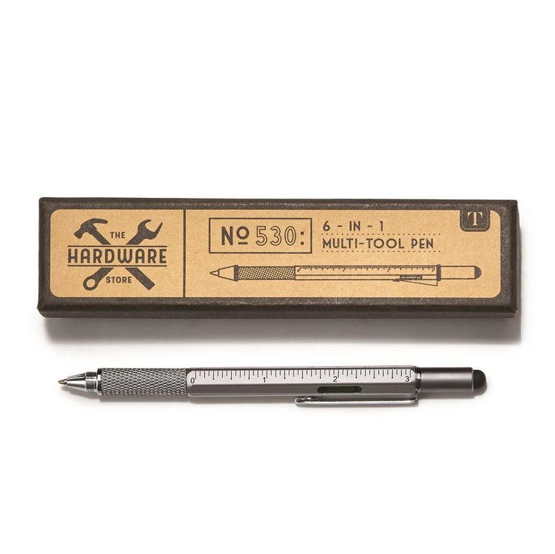 6 in 1 Multi Tool Pen in Gift Box