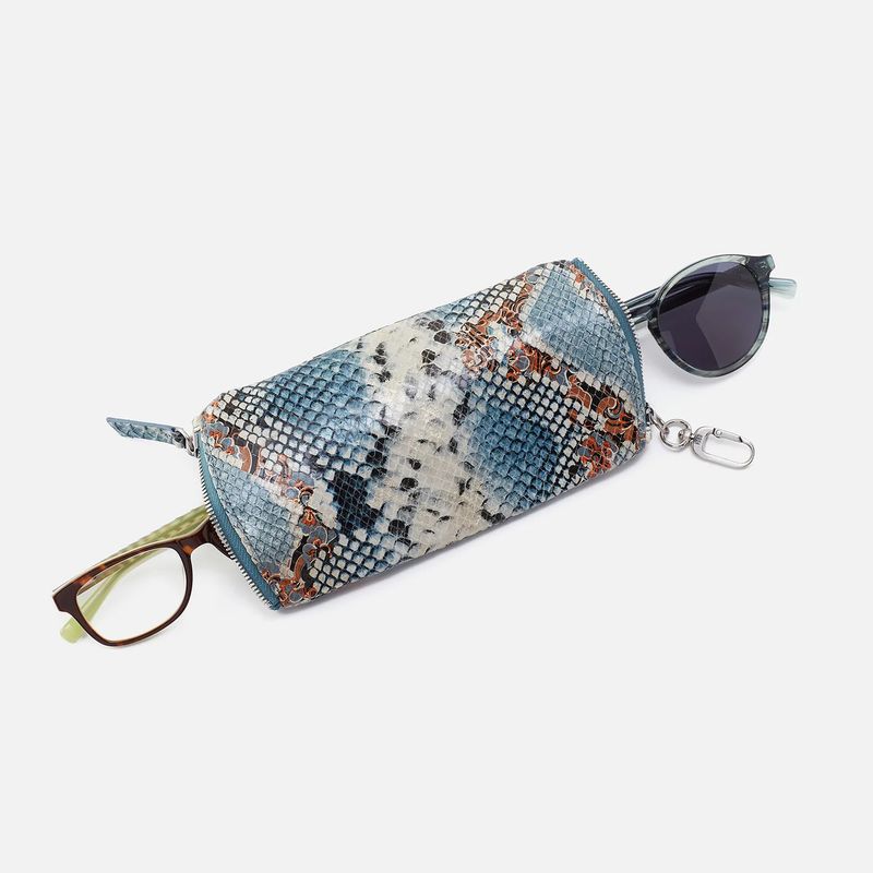 Spark Double Eyeglass Case Blue Tempest