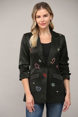 Embellished Blazer