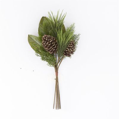 21&quot; Mixed Pine &amp; Magnolia Bundle w/Pinecones