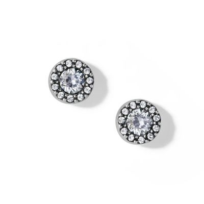Illumina Solitaire Post Earrings Silver