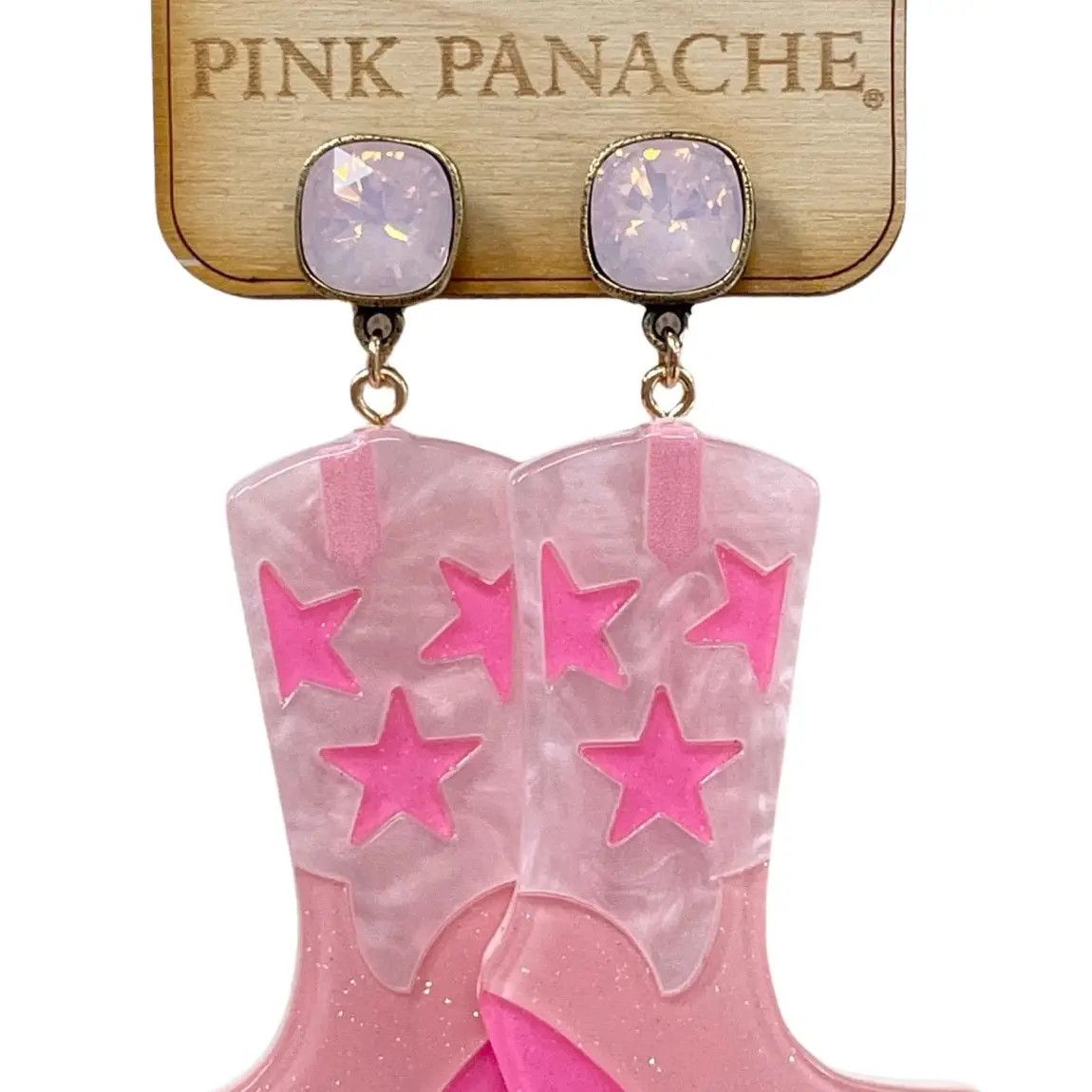Pink Cowboy Boot