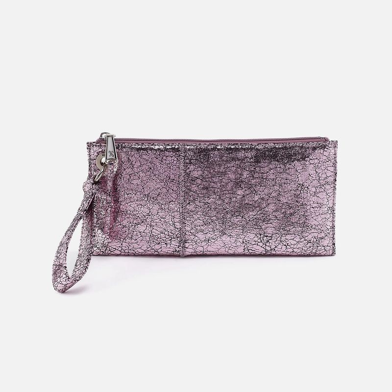 Vida Wristlet Blush Crackle