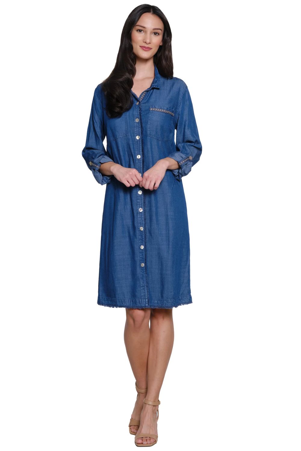 Button Front Dress