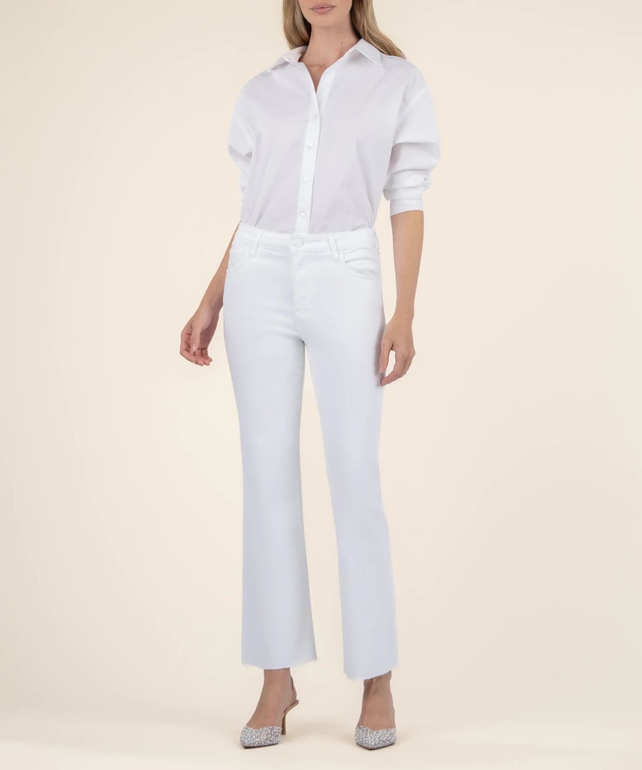 Kelsey High Rise Ankle Flare