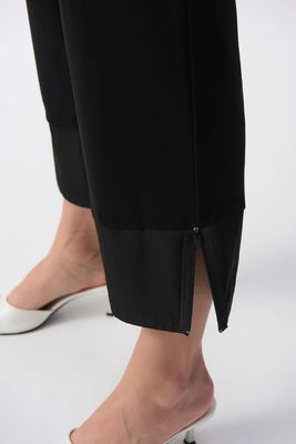 Silky Knit &amp; Memory Straight Pants