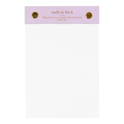 Walk in Faith Desktop Notepad