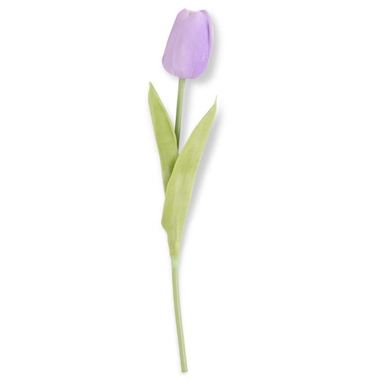 Real Touch Tulip 10.5&quot; Lt. Purple