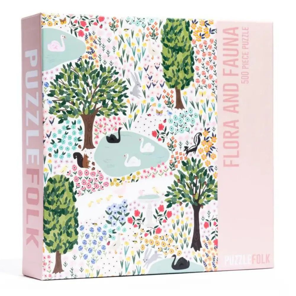 Flora &amp; Fauna 500 Piece Puzzle