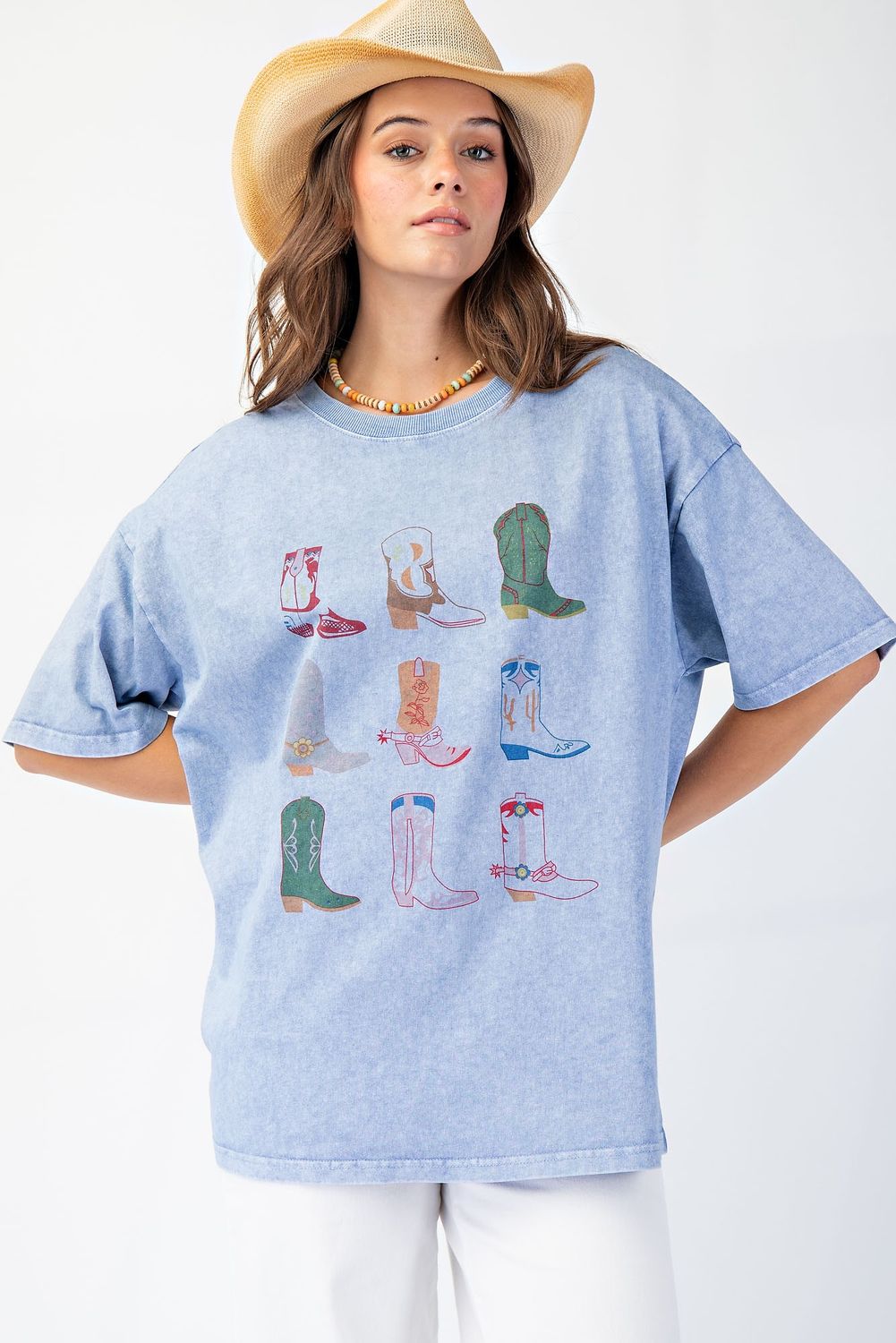 Mineral Washed Boot T-Shirt