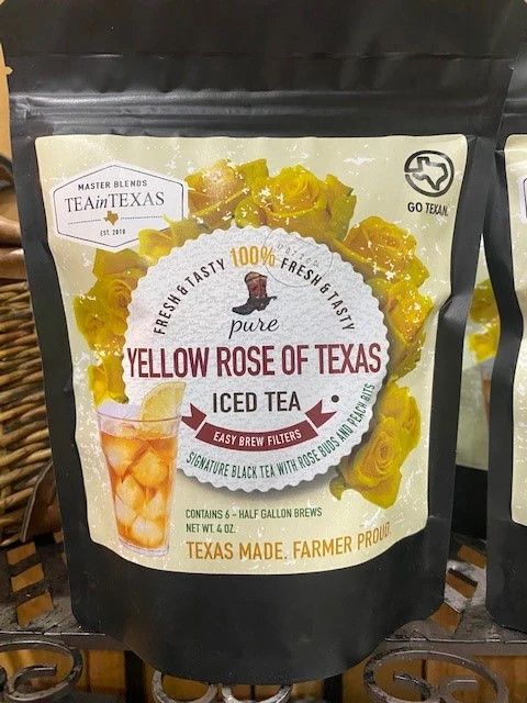 Iced Tea Yellow Rose of Texas Half Gallon Brews