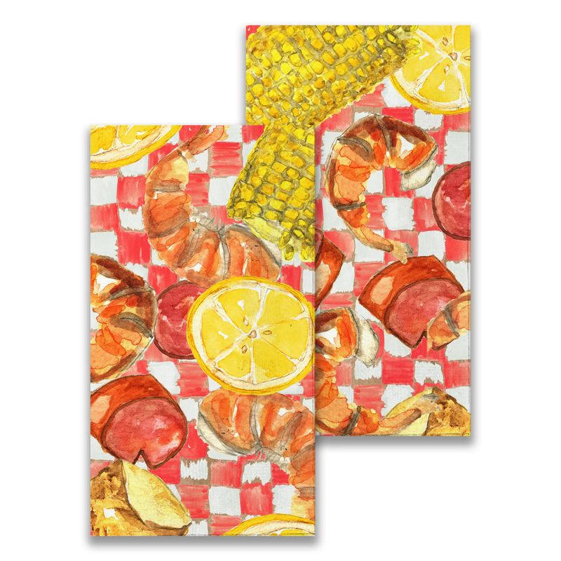 Shrimp Boil Guest Towel