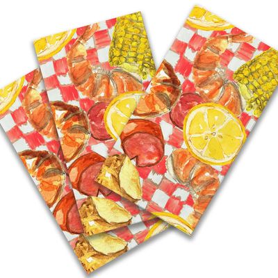 Shrimp Boil Guest Towel