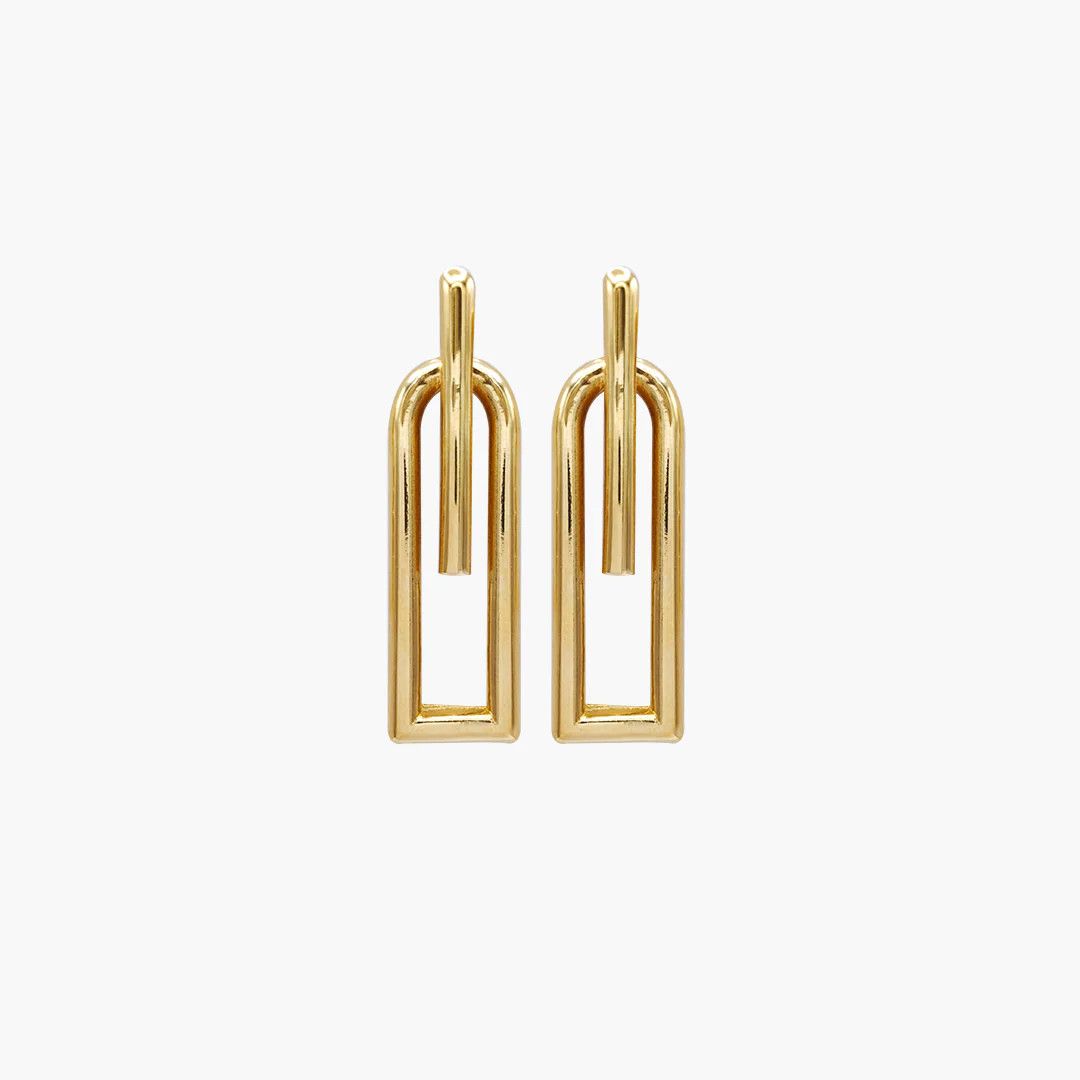 Desire Earrings, Color: Gold