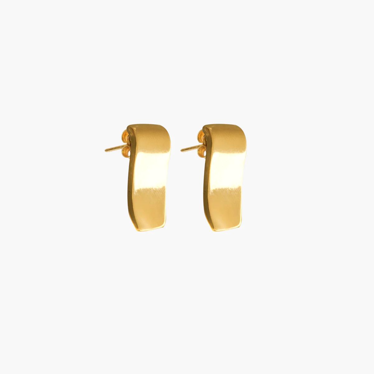 Veil Earring, Color: Gold
