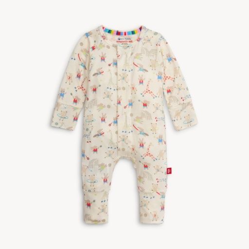 Furry Field Day Convertible Coverall, Size: NB