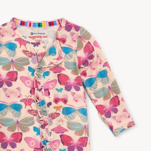 All A-Flutter Modal Footie w/Ruffle